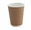 使い捨て可能に行く三重の壁紙のコップおよびコーヒーは良質の三重の層壁紙のコーヒー カップを波立てる