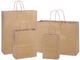 買物をするパッキングのための125グラムのクラフトの紫外線コーティングの再生利用できる紙袋