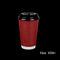 熱い飲料のためのふたが付いているCompostable赤いコーヒー使い捨て可能なペーパー先端