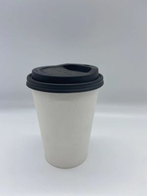 12oz PEのコーティングの使い捨て可能な単層の紙コップのコーヒー容器