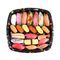 正方形の寿司は党のための印刷を用いる食事箱の使い捨て可能なプラスチック パッキングからの取得に水ぶくれが生じる