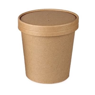 熱い飲むことのための使い捨て可能な生物分解性のペーパー コーヒー カップに塗るクラフトのPE